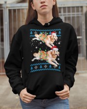 Golden Retriever Dog Golden Retriever Christmas Hooded Sweatshirt apparel-hooded-sweatshirt-lifestyle-07