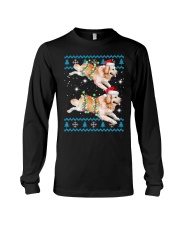 Golden Retriever Dog Golden Retriever Christmas Long Sleeve Tee tile
