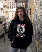 Beard I'm Not Rude Hooded Sweatshirt lifestyle-unisex-hoodie-front-1