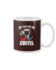 Pug Dog Not Before My Coffee Mug tile