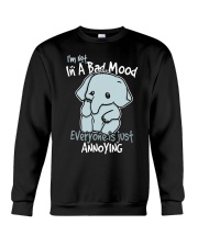 Elephants I'm Not In A Bad Mood Crewneck Sweatshirt tile