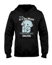 Elephants I'm Not In A Bad Mood Hooded Sweatshirt front