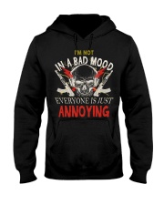 Veteran I'm Not In A Bad Mood Hooded Sweatshirt front