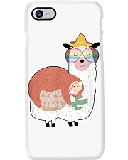 Llama Sloth Best Friends Phone Case tile