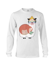 Llama Sloth Best Friends Long Sleeve Tee tile