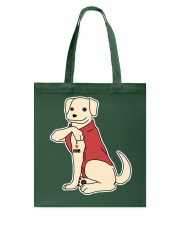 Labrador Dog Tattoo I Love Mom Tote Bag tile