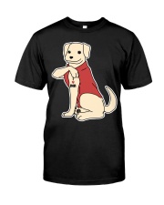 Labrador Dog Tattoo I Love Mom Classic T-Shirt tile