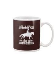 Horse Retirement Plan Riding Horses Mug tile