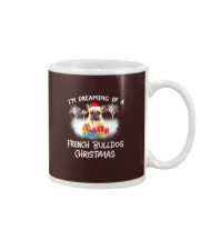 Bulldog Dog Dreaming Of A French Bulldog Mug tile