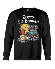 Book Sorry I'm Booked Golden Retriever Dog Crewneck Sweatshirt tile