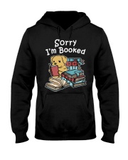 Book Sorry I'm Booked Golden Retriever Dog Hooded Sweatshirt front