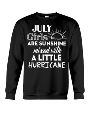 July Girls Are Sunshine Crewneck Sweatshirt tile