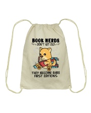 Book Nerds Don't Get Old Shiba Inu Dog Drawstring Bag tile