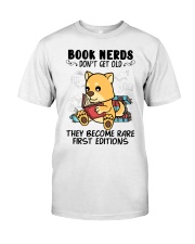 Book Nerds Don't Get Old Shiba Inu Dog Classic T-Shirt tile