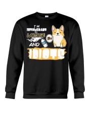 Corgi Dog I'm Intolerant To Lactose And Idiots Crewneck Sweatshirt tile