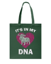 Bulldog Dog It's In My DNA Bulldog Tote Bag tile