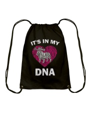 Bulldog Dog It's In My DNA Bulldog Drawstring Bag tile