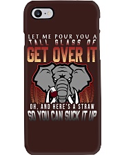 Elephants Get Over It Phone Case tile