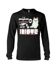 Samoyed Dog I'm Intolerant To Lactose And Idiots Long Sleeve Tee tile