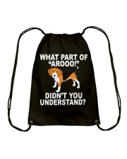 Beagle Dog Did Not You Understand Drawstring Bag tile