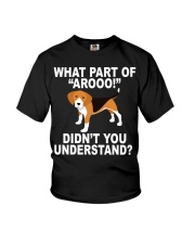 Beagle Dog Did Not You Understand Youth T-Shirt tile