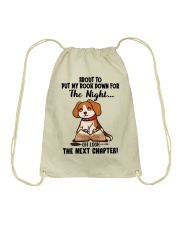 Beagle Dog The Next Chapter Drawstring Bag tile