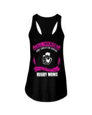 Mother Only The Finest Become Rugby Moms Ladies Flowy Tank tile