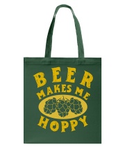 Beer Makes Me Hoppy Tote Bag tile