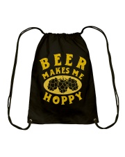 Beer Makes Me Hoppy Drawstring Bag tile
