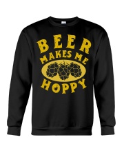 Beer Makes Me Hoppy Crewneck Sweatshirt tile
