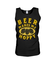 Beer Makes Me Hoppy Unisex Tank tile