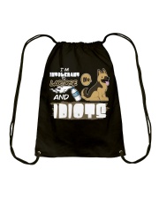 German Shepherd Dog I'm Intolerant To Lactose Drawstring Bag tile