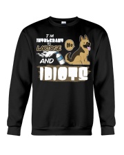 German Shepherd Dog I'm Intolerant To Lactose Crewneck Sweatshirt tile