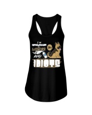 German Shepherd Dog I'm Intolerant To Lactose Ladies Flowy Tank tile