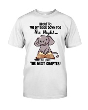Book Oh Look The Next Chapter Elephant Classic T-Shirt tile
