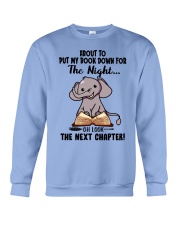 Book Oh Look The Next Chapter Elephant Crewneck Sweatshirt tile