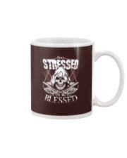 Fish Too Stressed To Be Blessed Mug tile