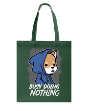 Shiba Inu Dog Busy Doing Nothing Tote Bag tile