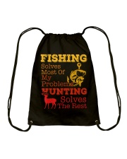 Fish Fishing And Hunting Drawstring Bag tile