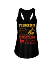 Fish Fishing And Hunting Ladies Flowy Tank tile