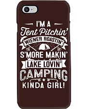 Camping Girl 1 Phone Case tile