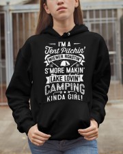 Camping Girl 1 Hooded Sweatshirt apparel-hooded-sweatshirt-lifestyle-07