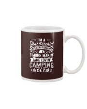 Camping Girl 1 Mug tile