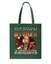 Firefighter Get Over It Tote Bag tile