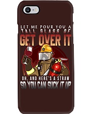 Firefighter Get Over It Phone Case tile
