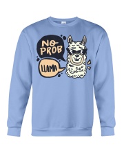 Llama No Problem Crewneck Sweatshirt tile