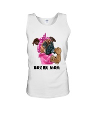 Bulldog Dog Boxer Mom Unisex Tank tile