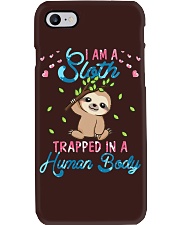 Sloth Trapped In A Human Body Phone Case tile