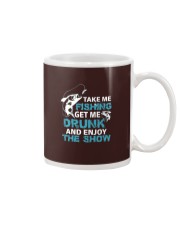 Fish Take Me Fishing Get Me Drunk Enjoy Mug tile