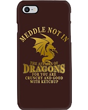 Dragon Not Meddle In The Affairs Of Dragons Phone Case tile